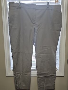 Van Heusen Women's Light Gray Chinos